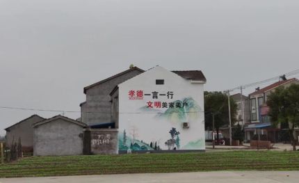 义马新农村墙绘